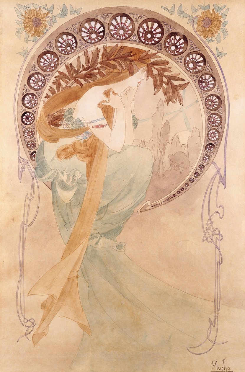 A versek, alkotó: Alphonse Mucha