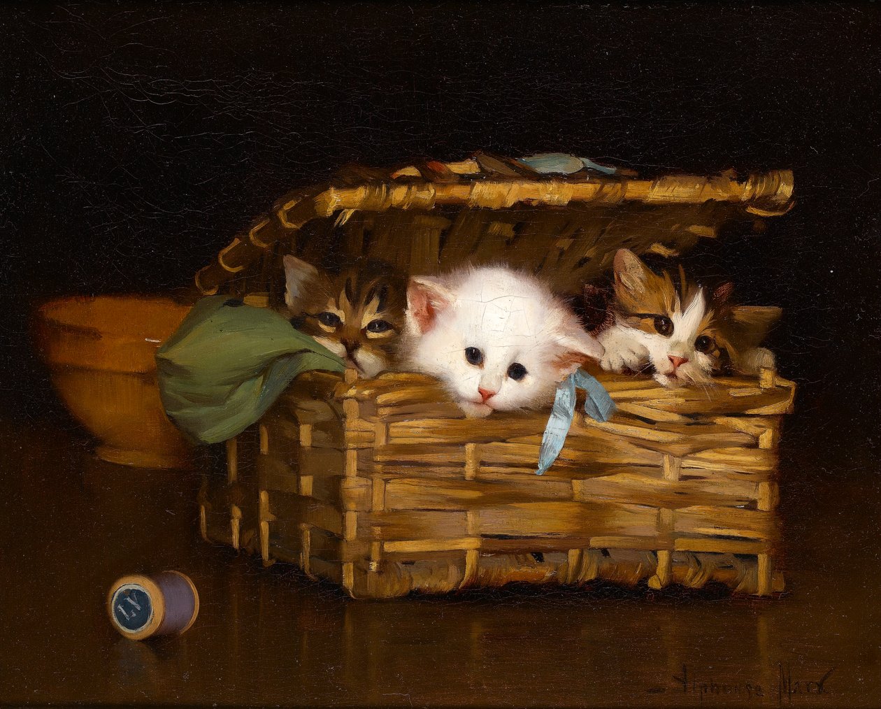 Here Comes Trouble!, 1900 körül alkotó: Alphonse Marx
