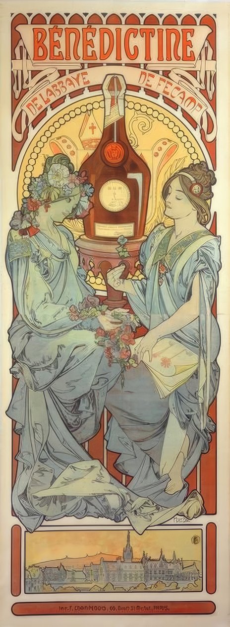 bencés alkotó: Alphonse Mucha