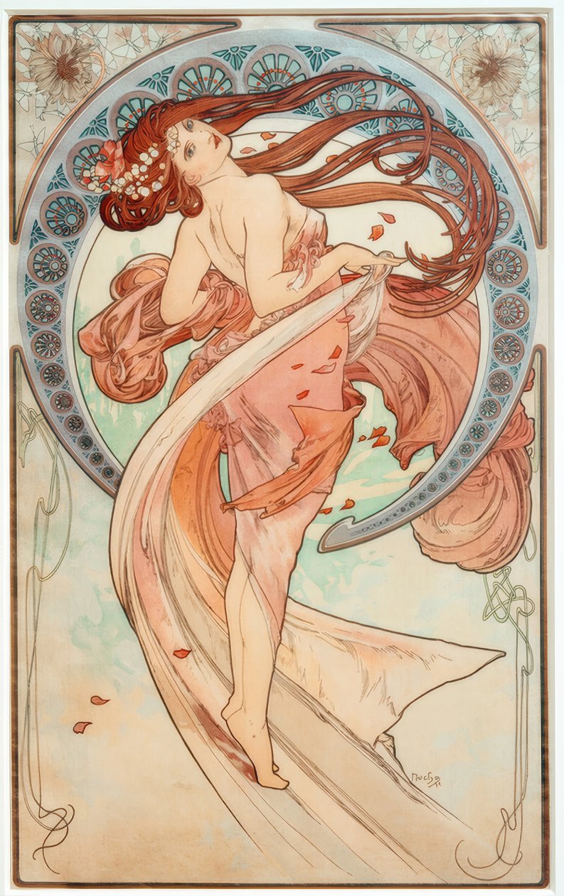 A tánc alkotó: Alphonse Mucha