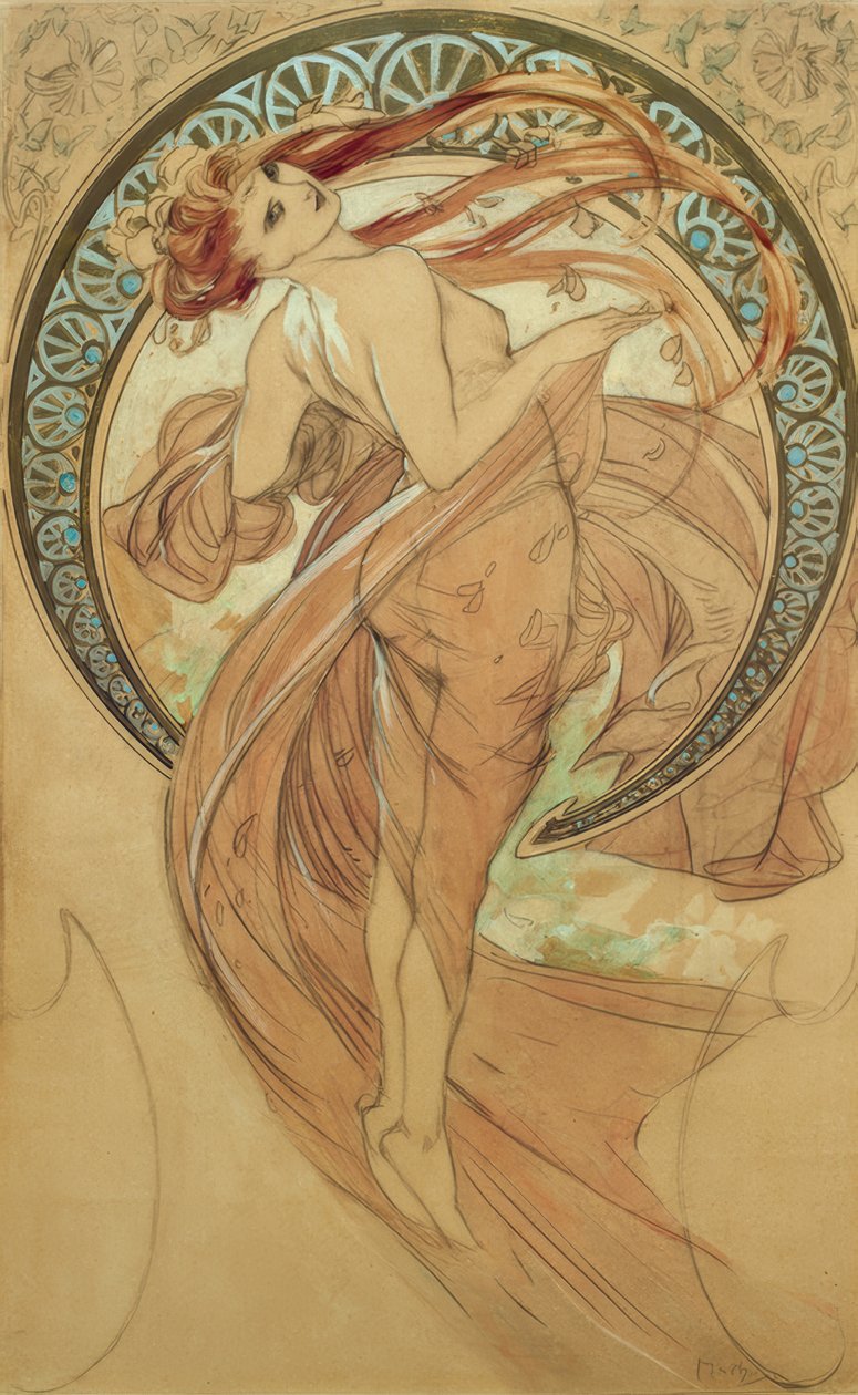 A tánc alkotó: Alphonse Mucha