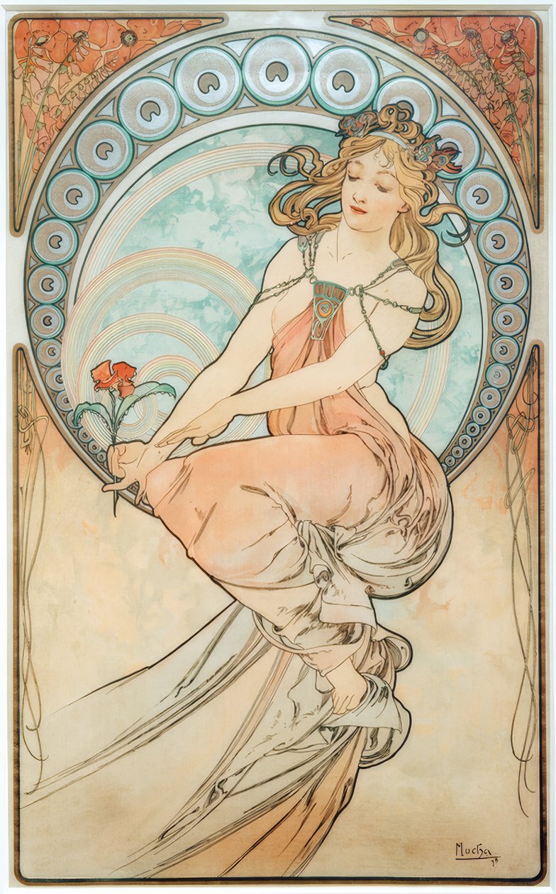 Festmény alkotó: Alphonse Mucha