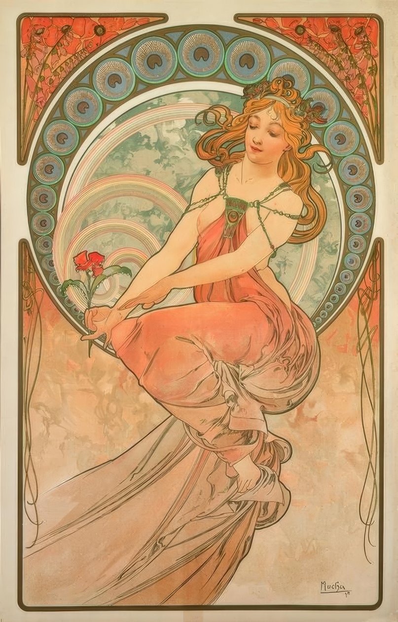 Festmény alkotó: Alphonse Mucha