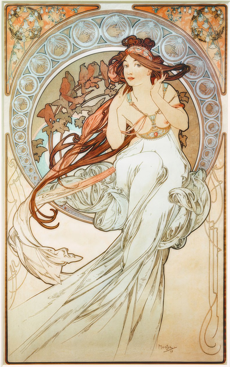 A zene alkotó: Alphonse Mucha