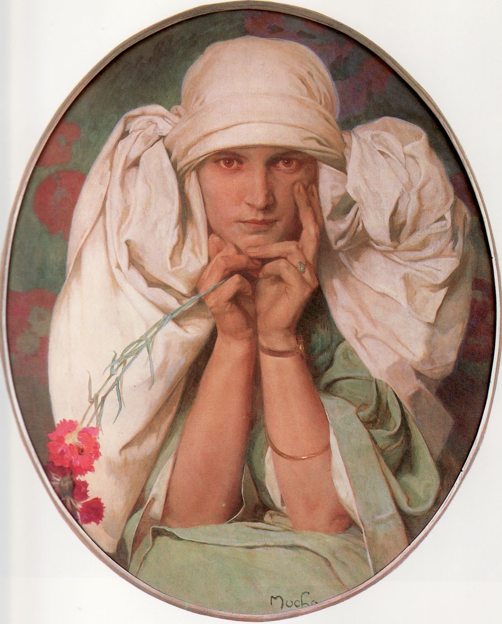 Jaroslava, 1920 alkotó: Alphonse Mucha