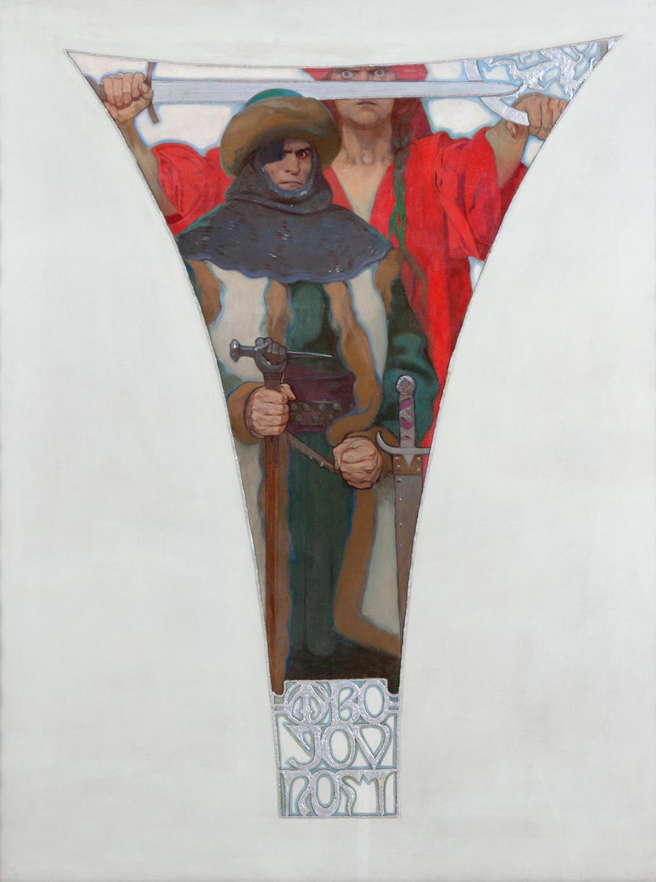 Zizka János, 1911 alkotó: Alphonse Mucha