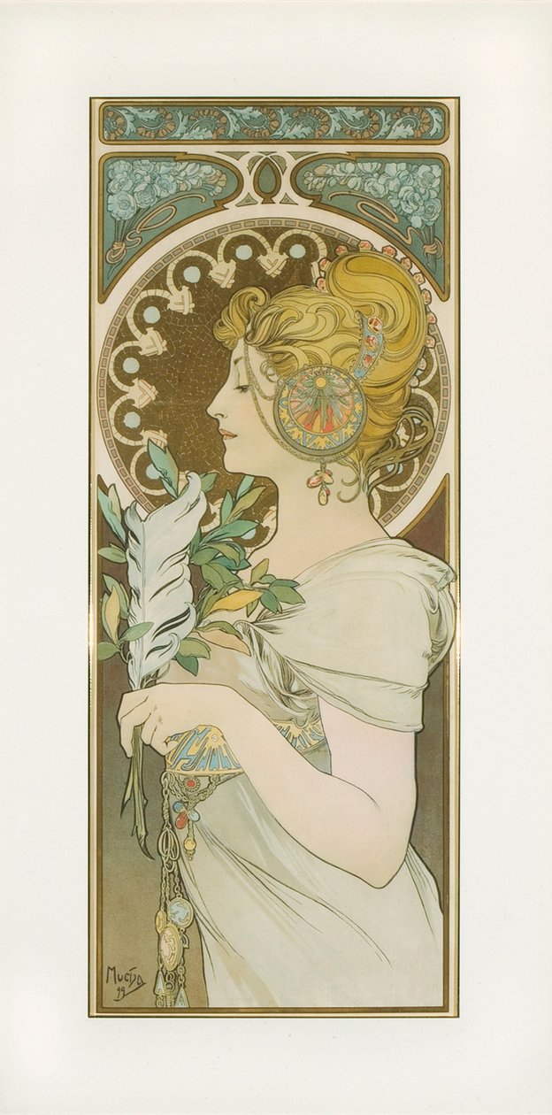 Madártoll alkotó: Alphonse Mucha