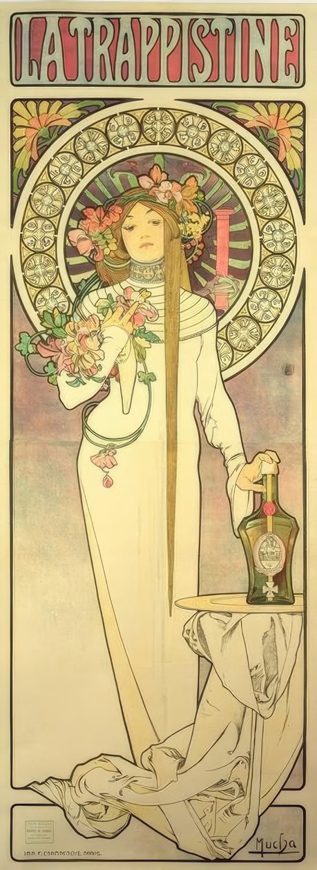 A Trappistine alkotó: Alphonse Mucha