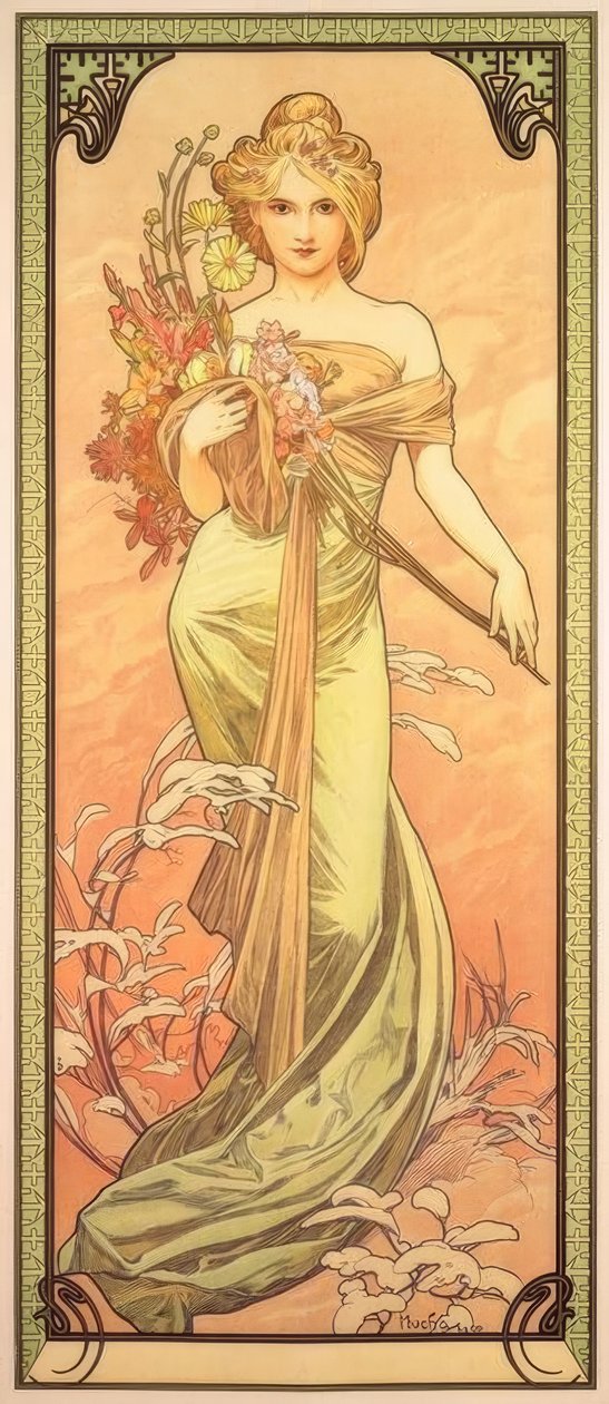 Tavaszi alkotó: Alphonse Mucha