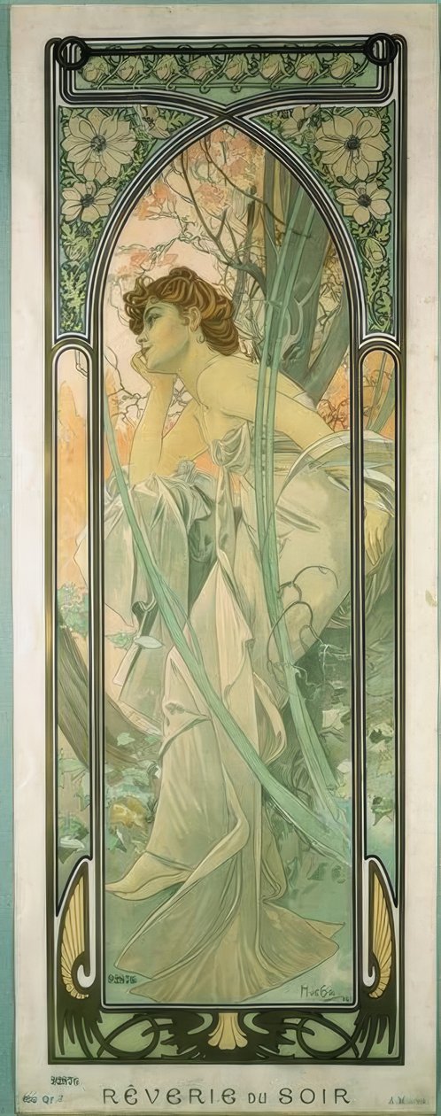Esti álmodozás alkotó: Alphonse Mucha