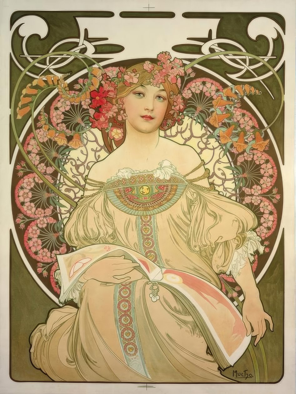 Álmodozás alkotó: Alphonse Mucha