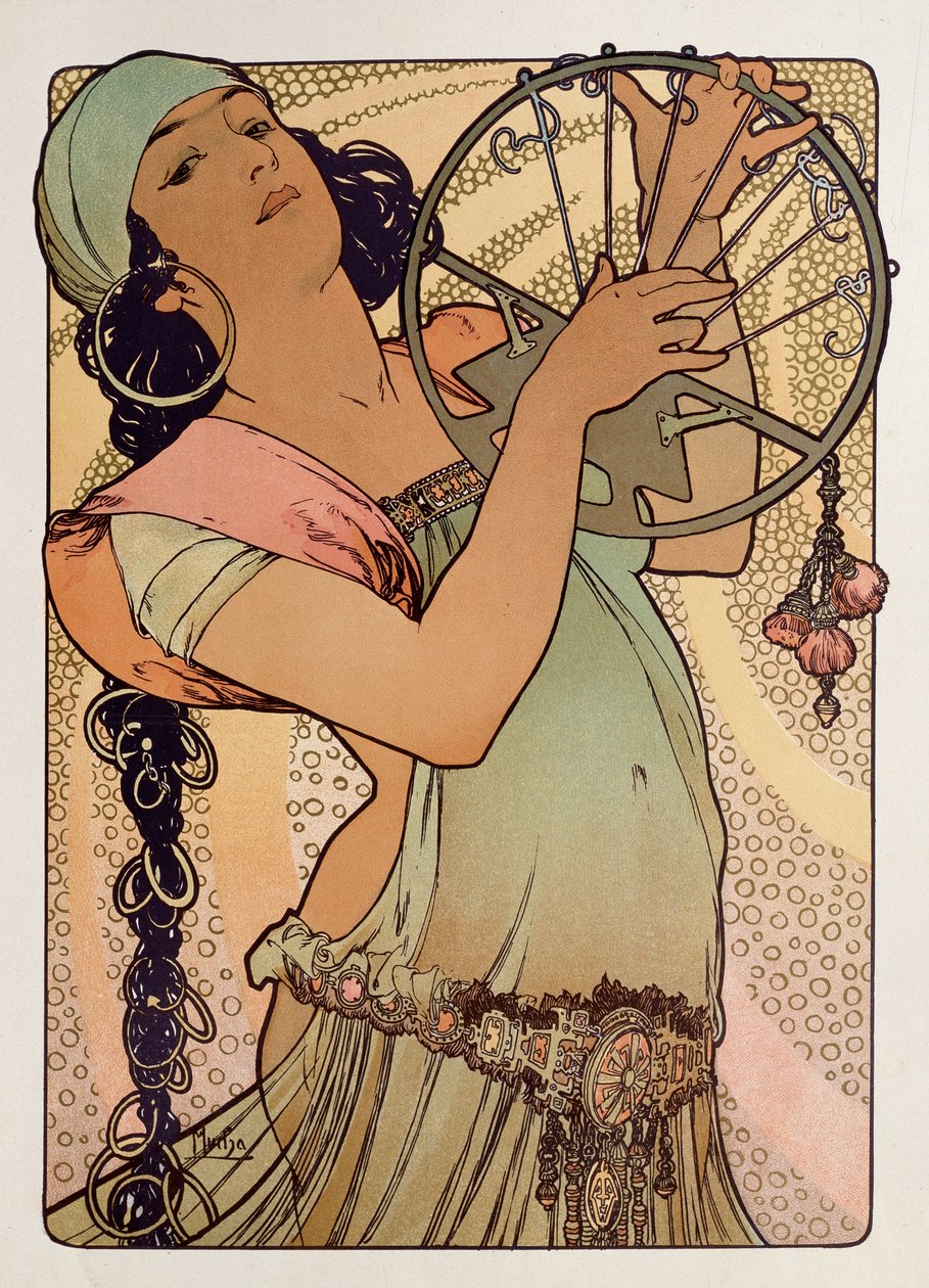 Salome, 1897. alkotó: Alphonse Mucha