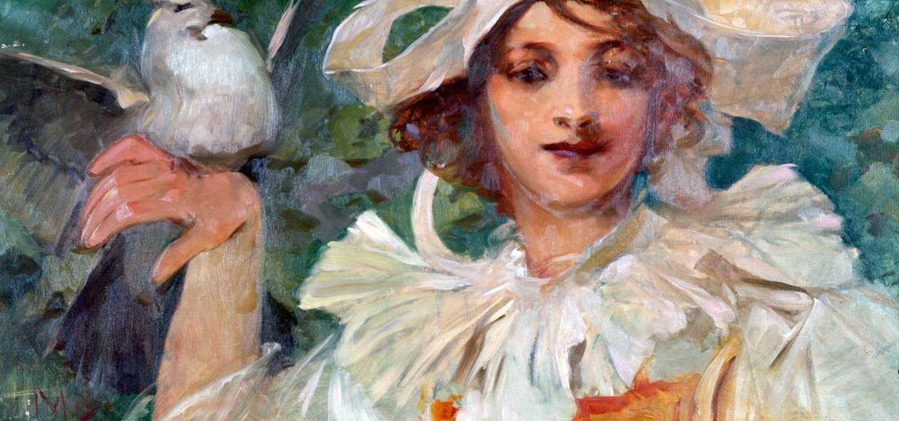 Cím nélkül, 1880-1930 alkotó: Alphonse Mucha
