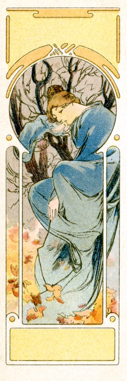 "Tél", 1900 alkotó: Alphonse Mucha