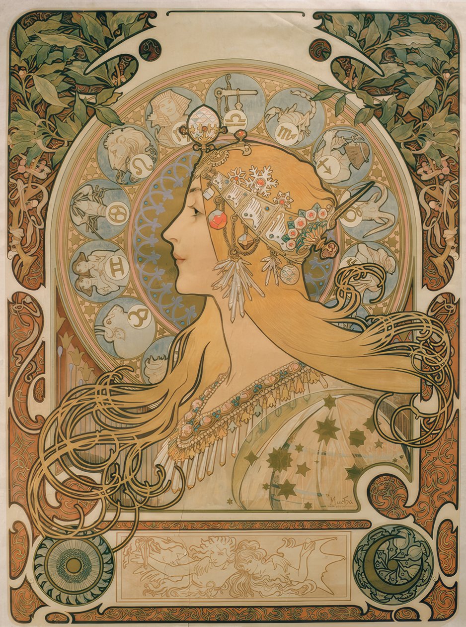 Állatöv alkotó: Alphonse Mucha