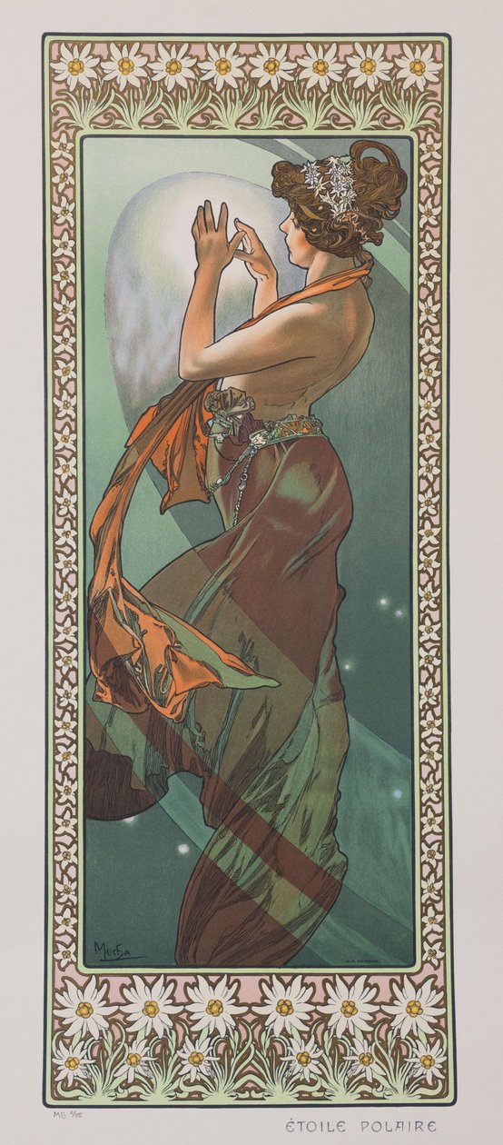 Sarkcsillag A Sarkcsillag, 1902. alkotó: Alphonse Mucha