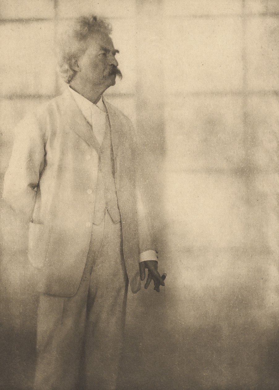 Mark Twain alkotó: Alvin Langdon Coburn