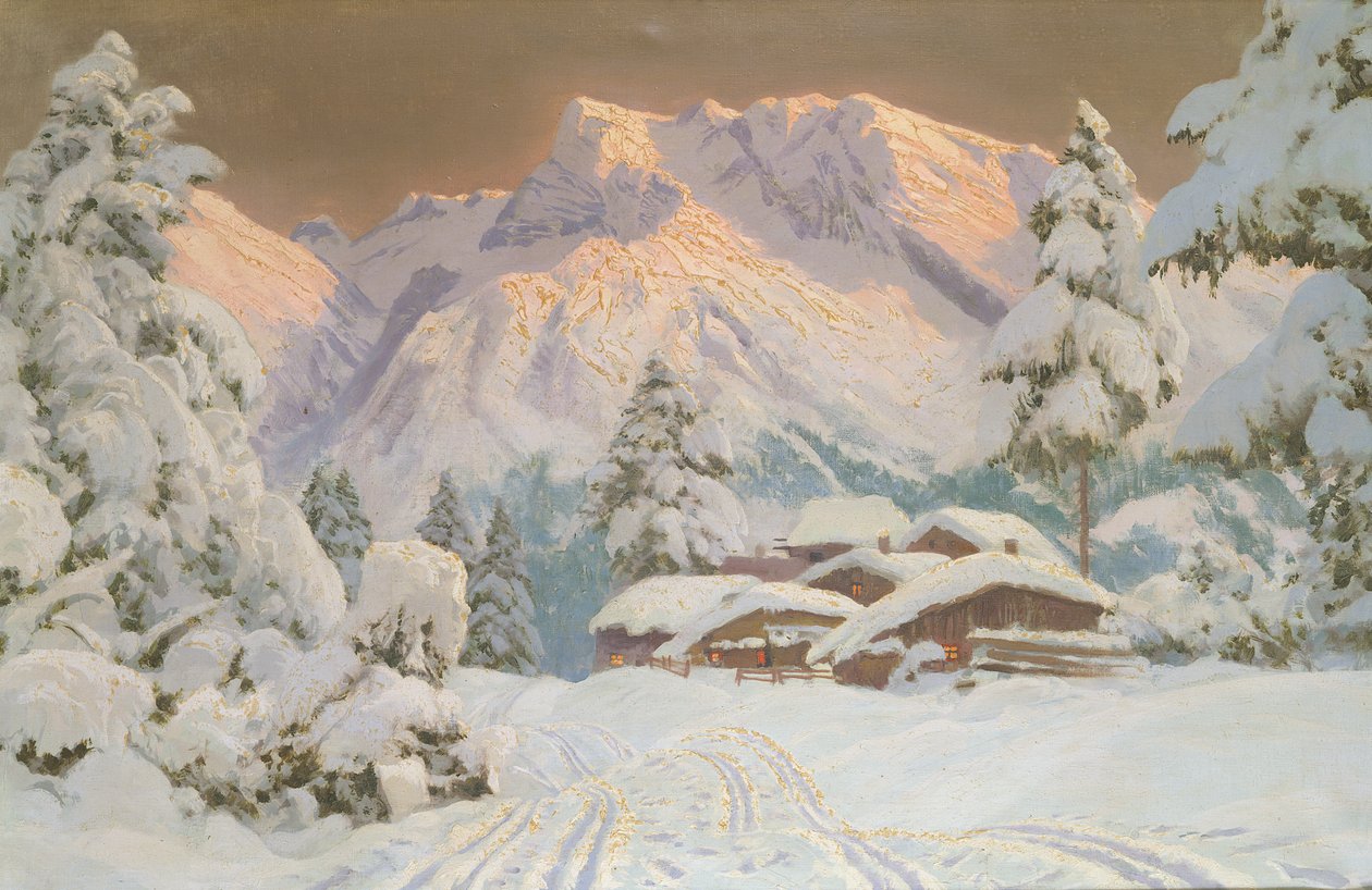 Hocheisgruppe, Ausztria (olaj) alkotó: Alwin Arnegger