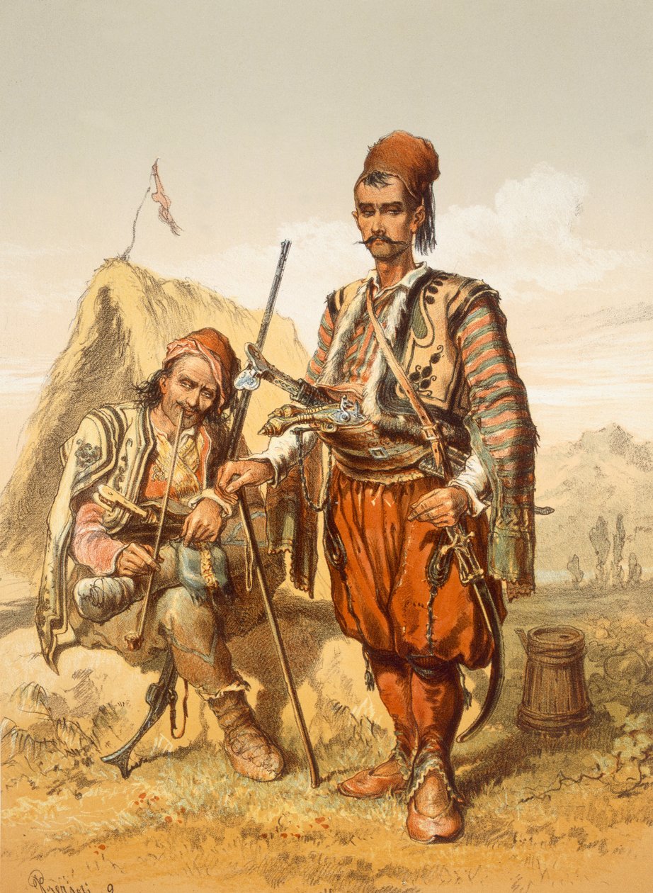 Horvát Gárda, 1865 alkotó: Amadeo Preziosi