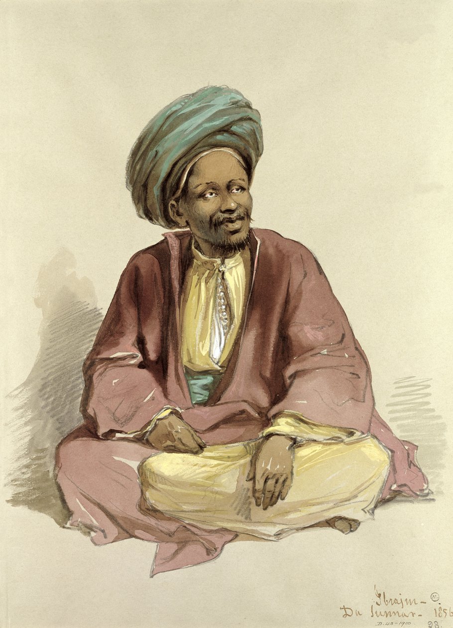 Ibrahim - a Sunnar, 1856-tól alkotó: Amadeo Preziosi
