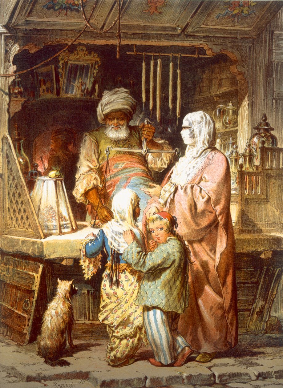 Sweetseller, 1865 alkotó: Amadeo Preziosi