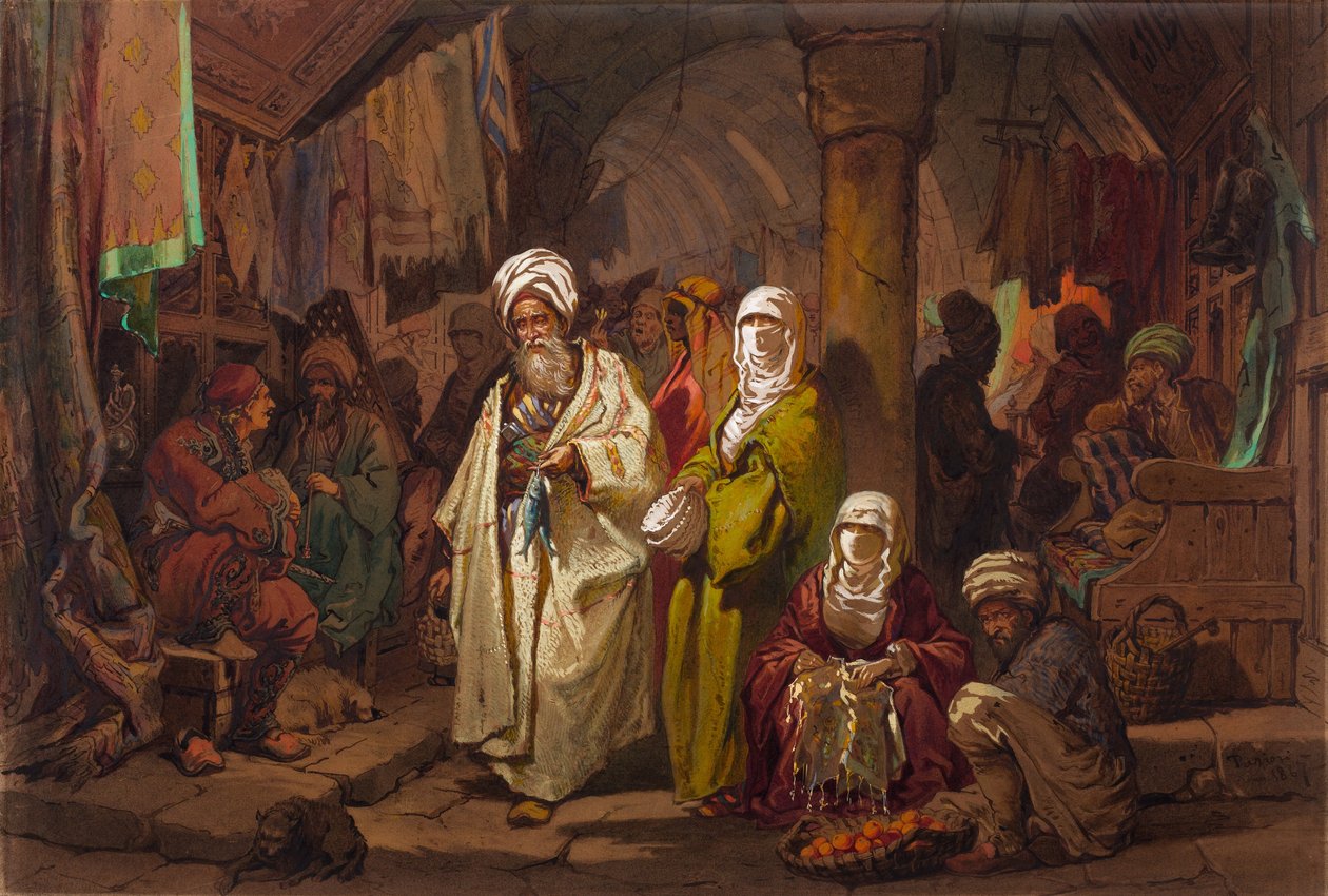 A Nagy Bazár alkotó: Amadeo Preziosi