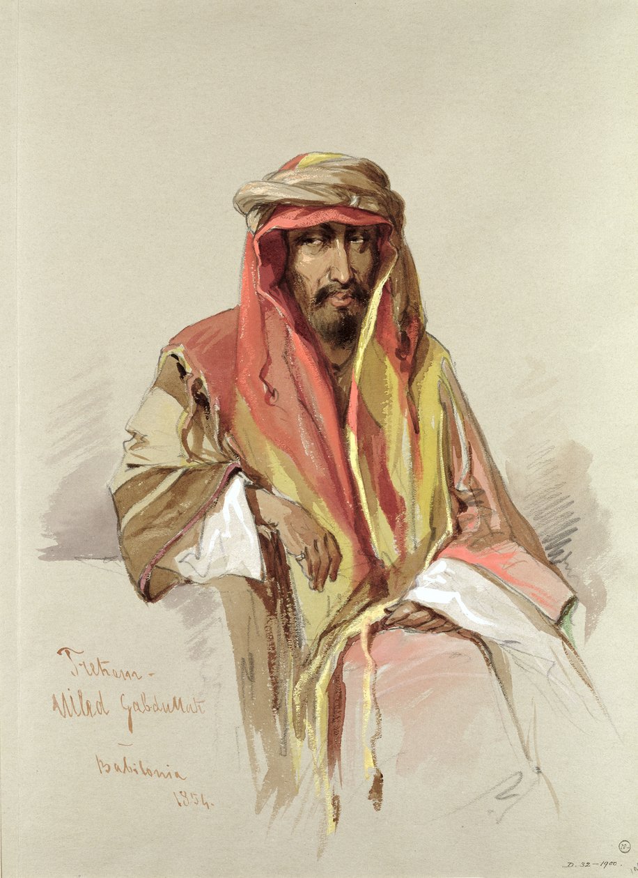 Trehem – Babilóniából, 1854 alkotó: Amadeo Preziosi