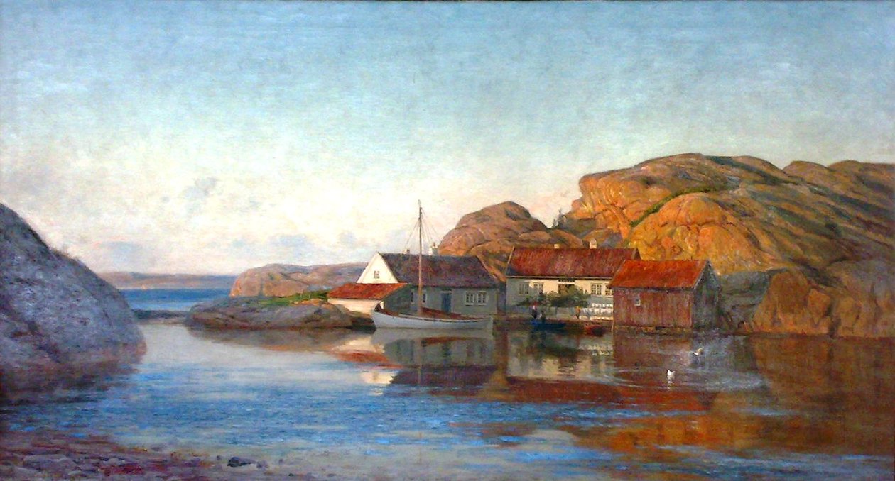 Hellesund élek alkotó: Amaldus Nielsen