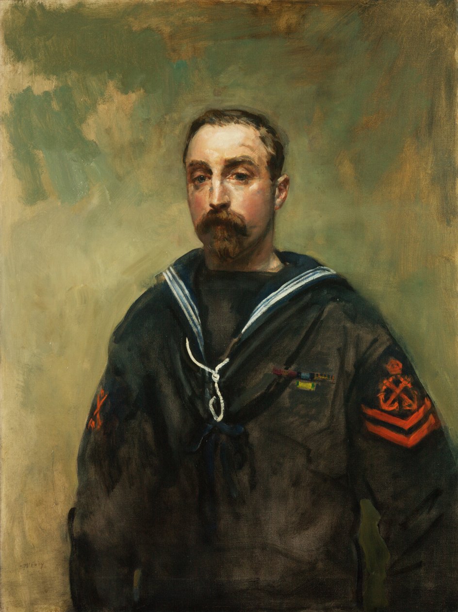 Altiszt E Dobó VC, 1918 alkotó: Ambrose McEvoy