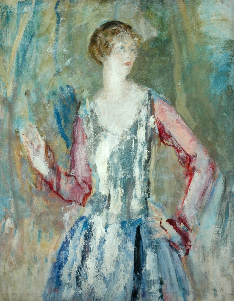 Miss Nancy Cunard, 1920-as évek alkotó: Ambrose McEvoy