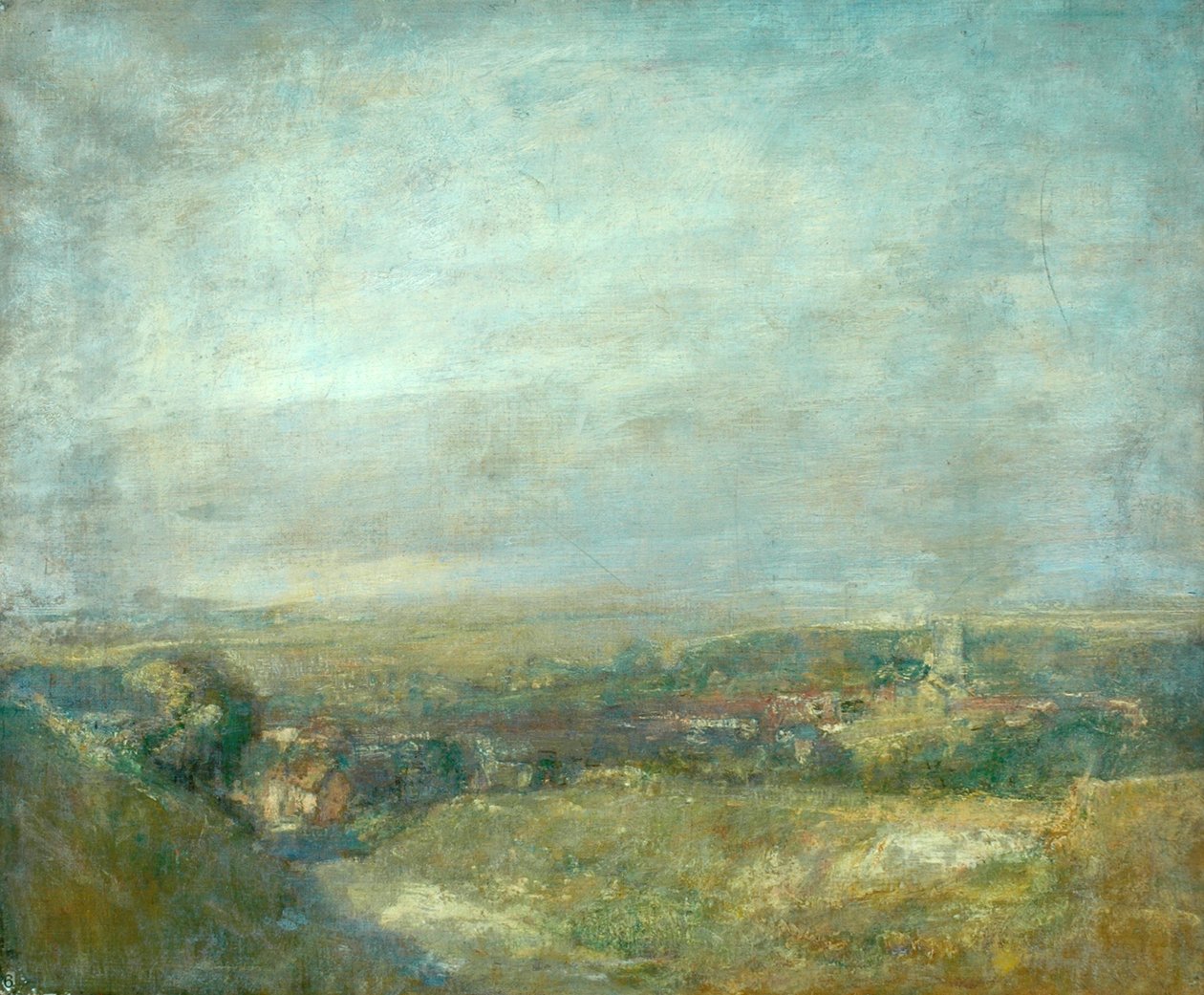 Reggelt, Aldbourne alkotó: Ambrose McEvoy