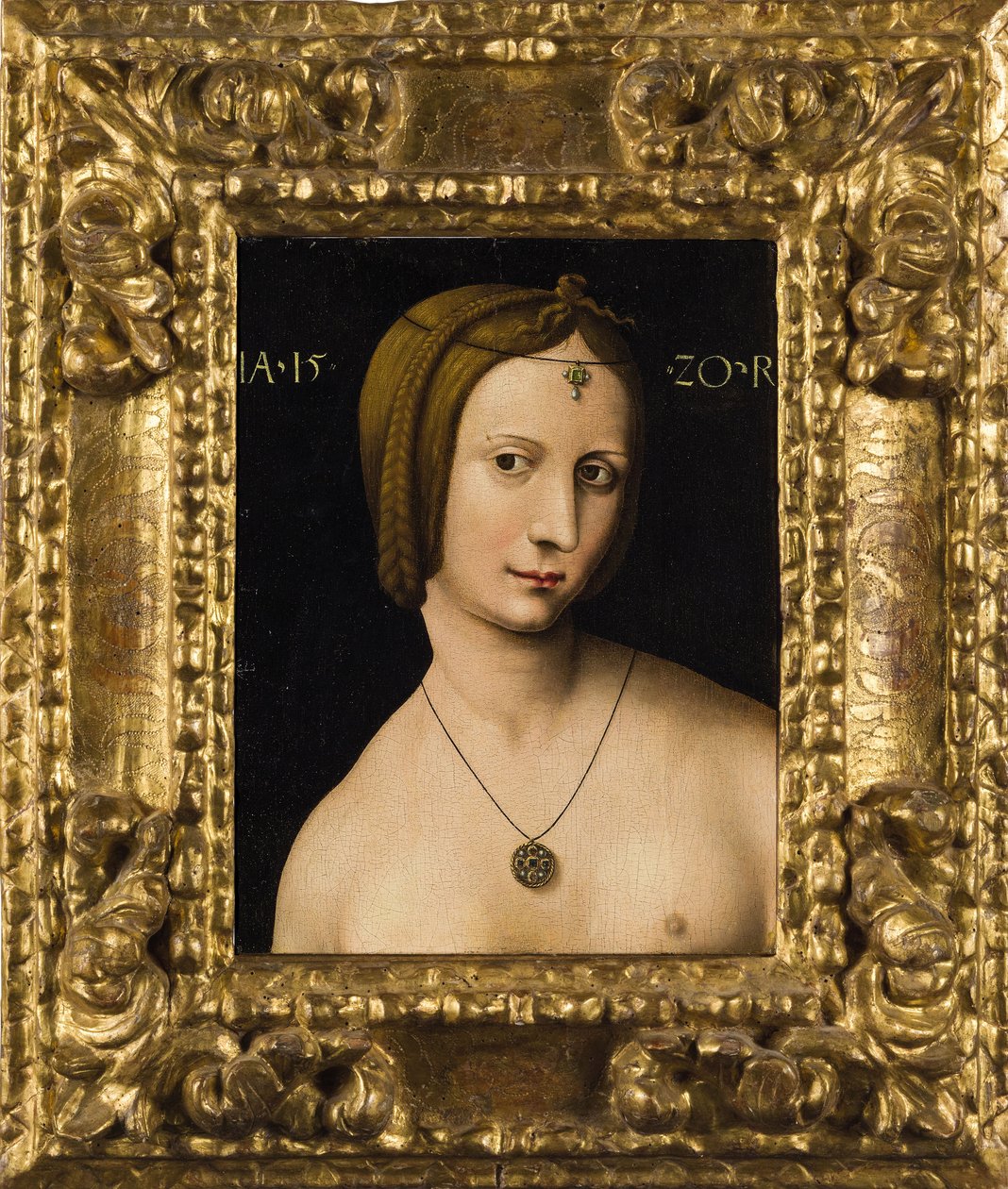 Hölgyportré, 1520. alkotó: Ambrosius Benson
