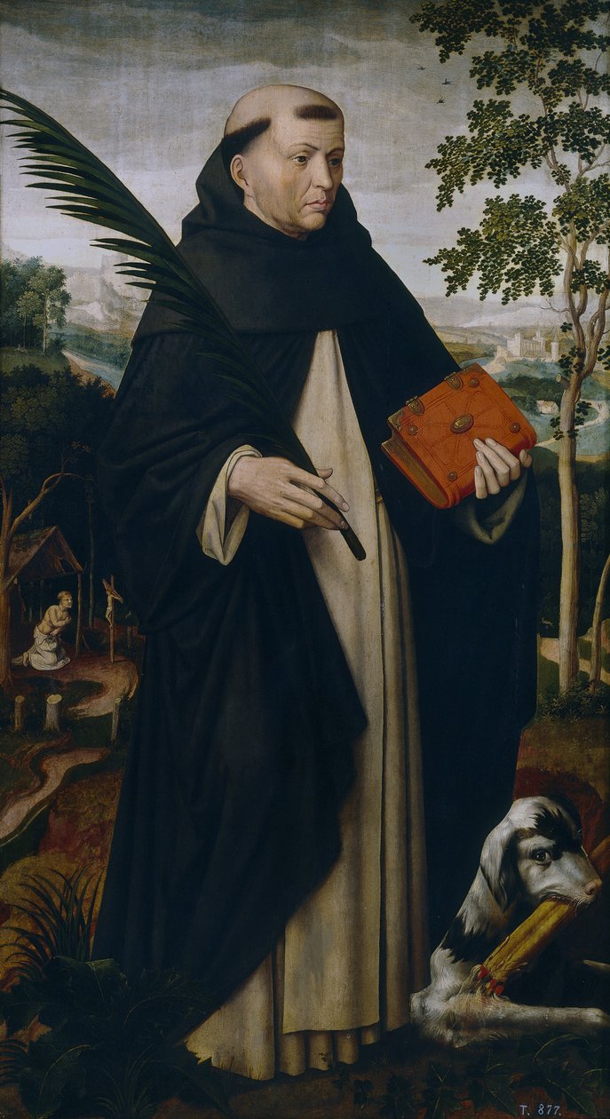 Szent Domonkos alkotó: Ambrosius Benson