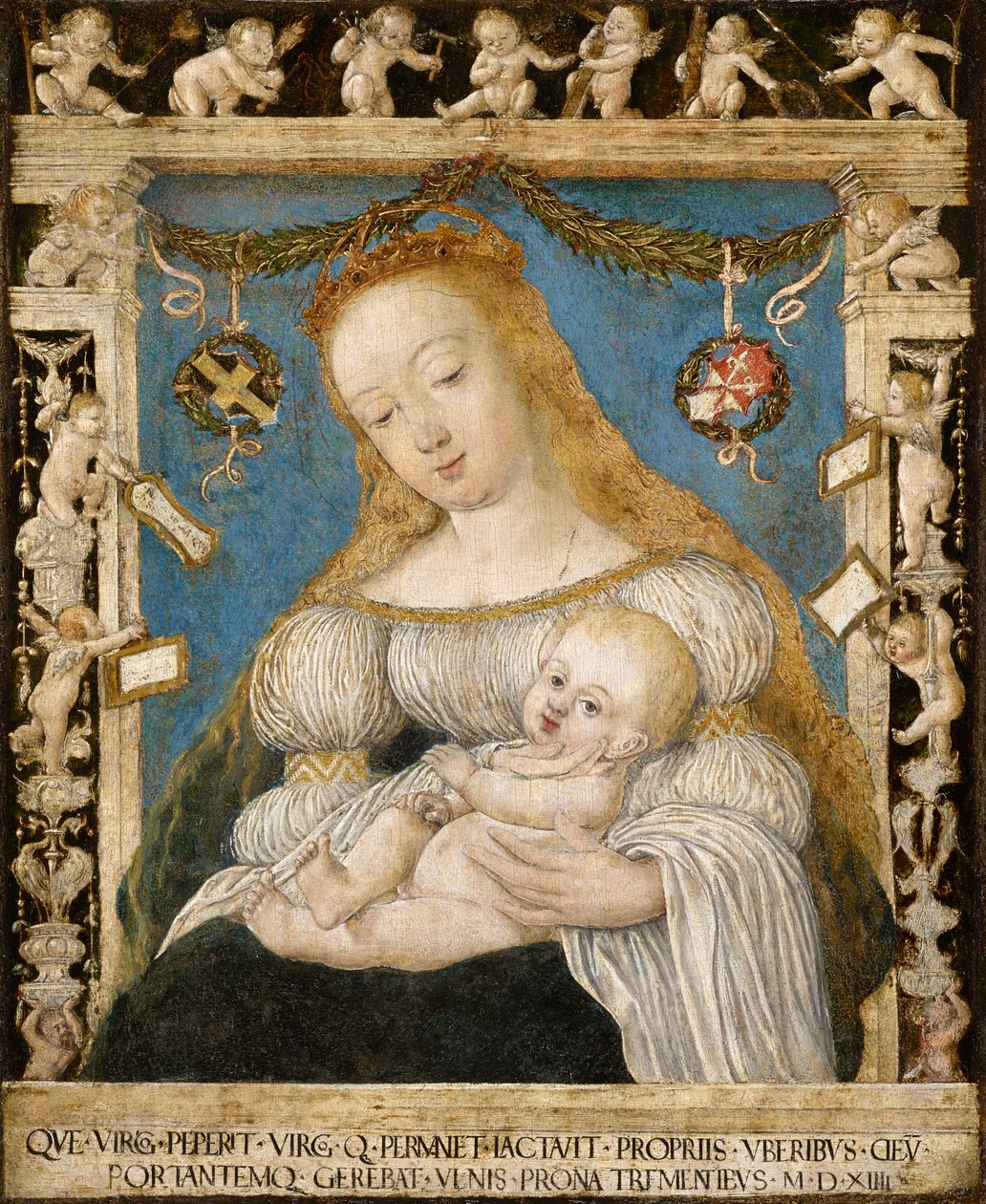 Szűz és gyermeke alkotó: Ambrosius Holbein