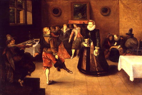 A Tánclecke alkotó: Ambrosius II Francken or Franck