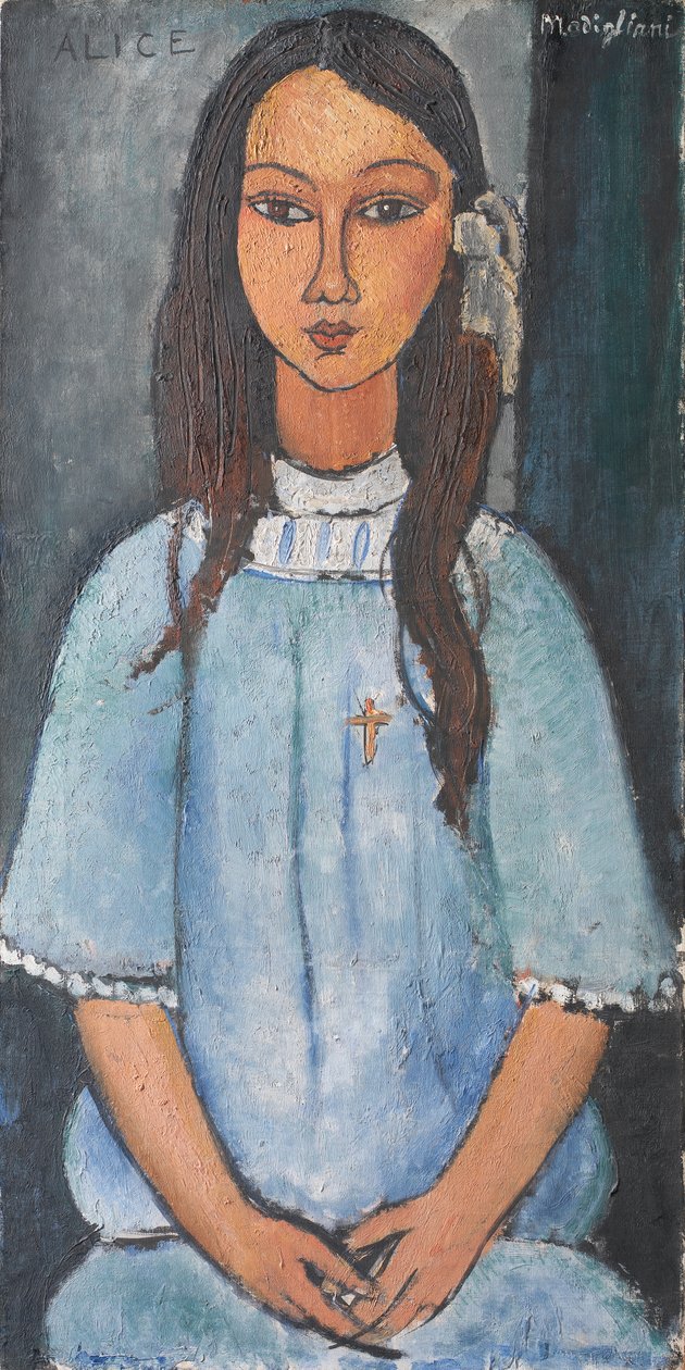 Alice, c. 1918 alkotó: Amedeo Modigliani