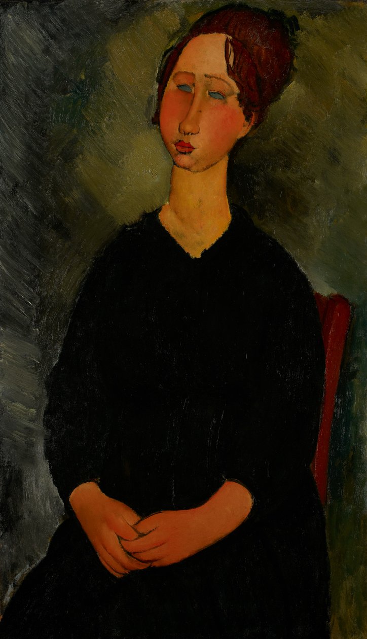 Kis szolgálólány, 1916 körül alkotó: Amedeo Modigliani