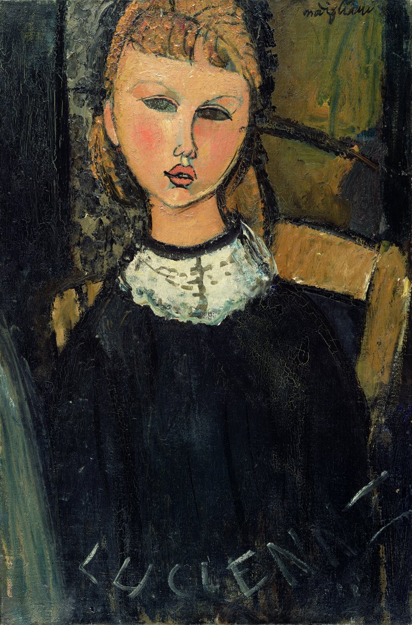 Lucienne, 1916-1917 körül alkotó: Amedeo Modigliani
