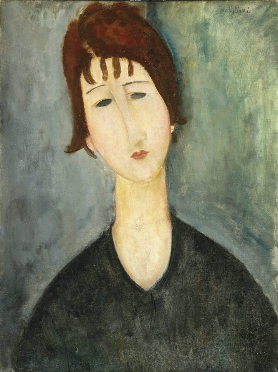 Egy nő, 1917-20 alkotó: Amedeo Modigliani