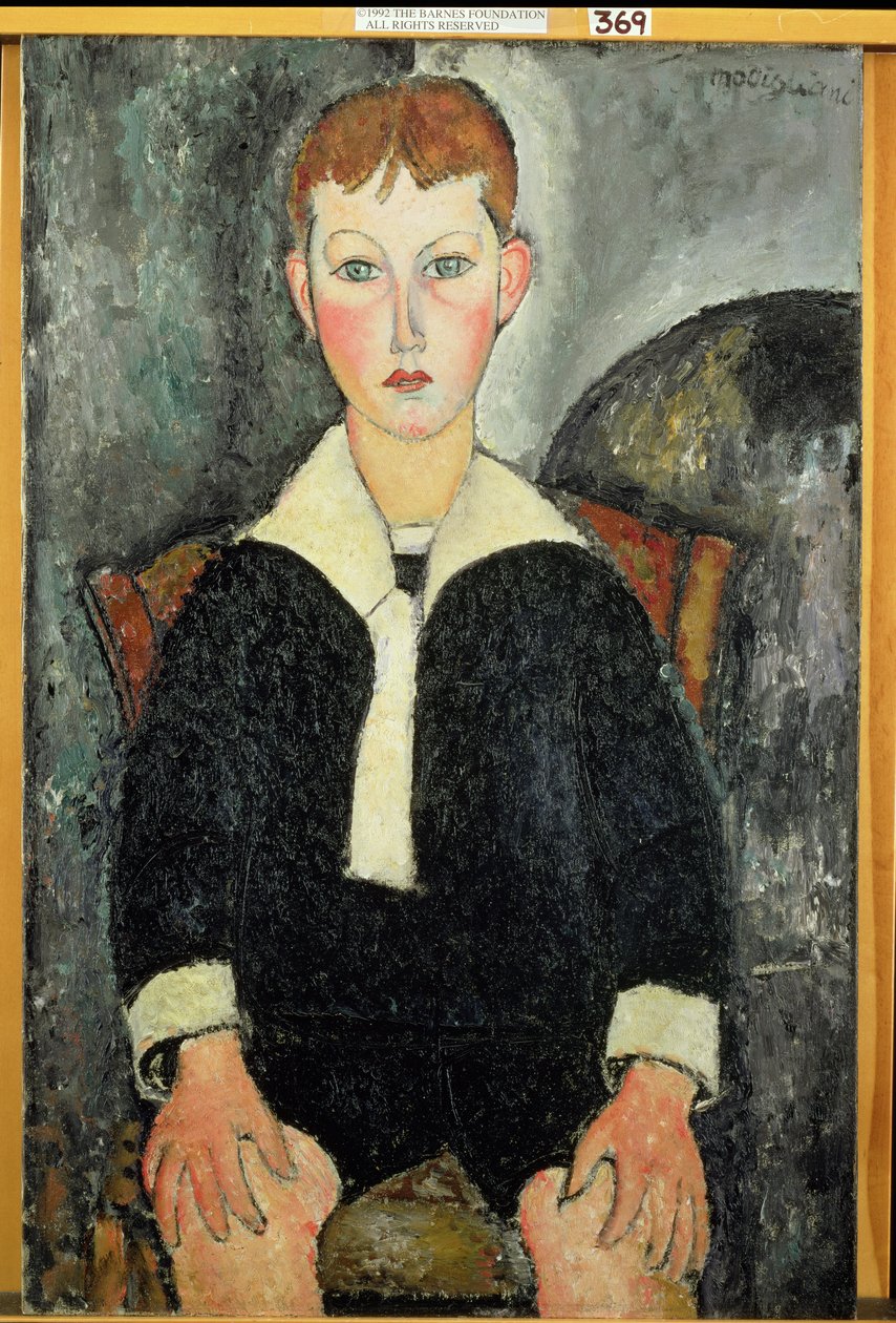 Fiú matrózruhában alkotó: Amedeo Modigliani