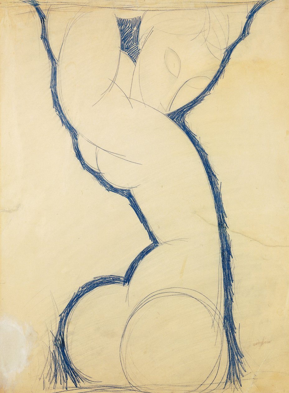 Tartószobor alkotó: Amedeo Modigliani