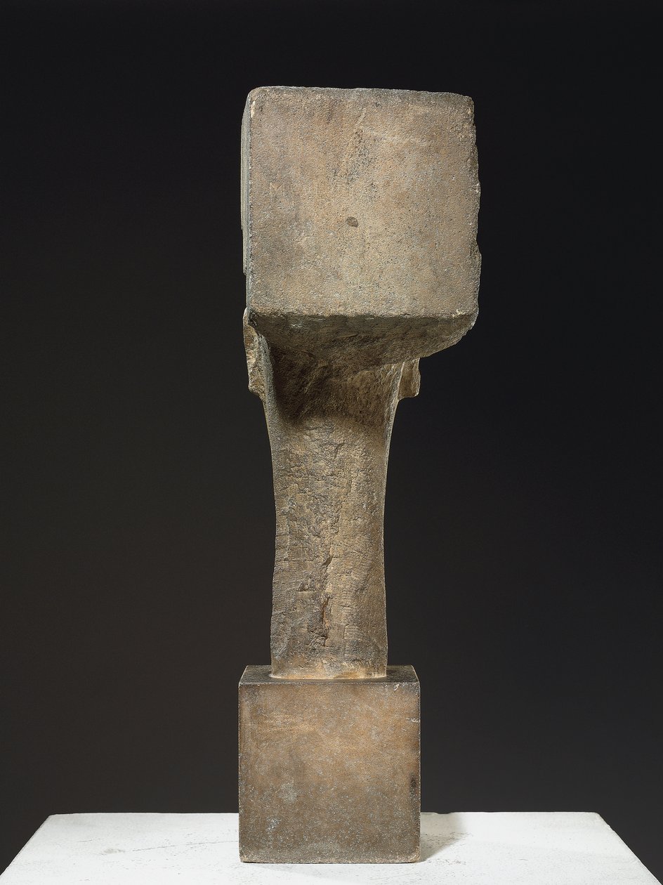 Fej, 1910-1912 körül (mészkő) alkotó: Amedeo Modigliani
