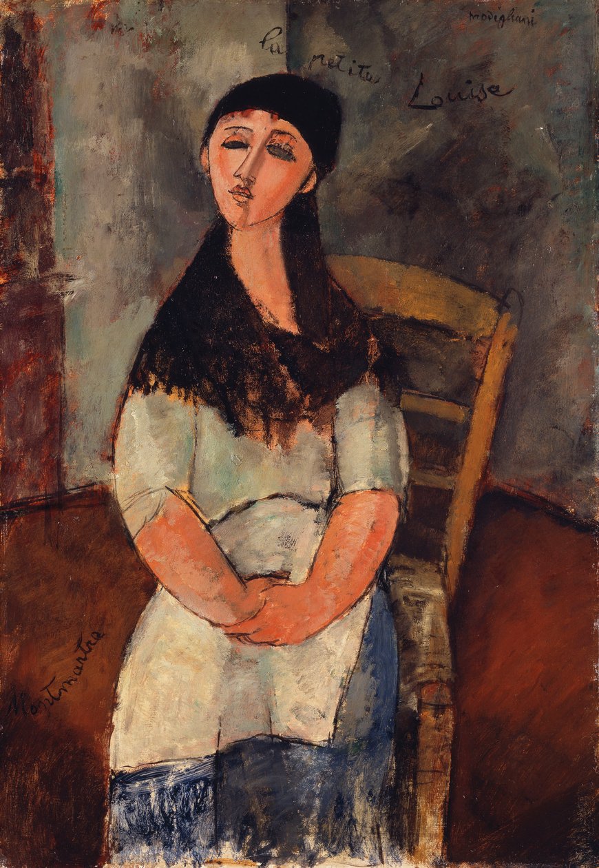 Kis Louise, 1915 alkotó: Amedeo Modigliani