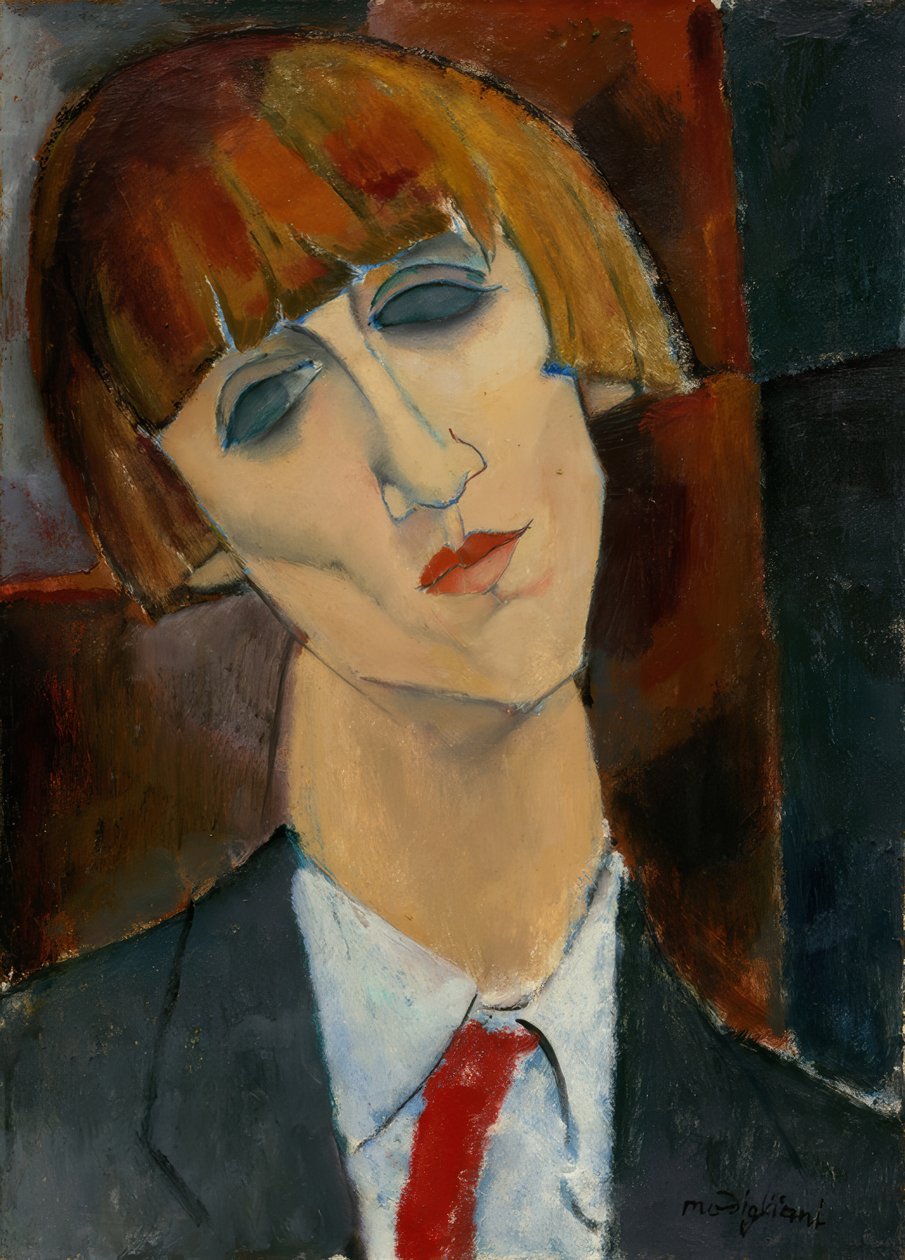 Kisling asszony alkotó: Amedeo Modigliani
