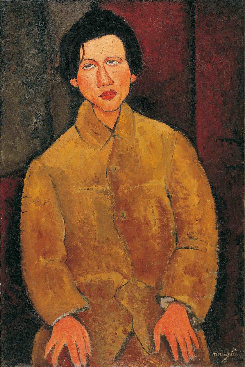 Chaïm Soutine portréja 1893-1943 alkotó: Amedeo Modigliani