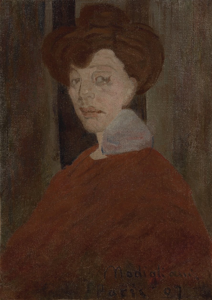 Női portré, 1907 alkotó: Amedeo Modigliani