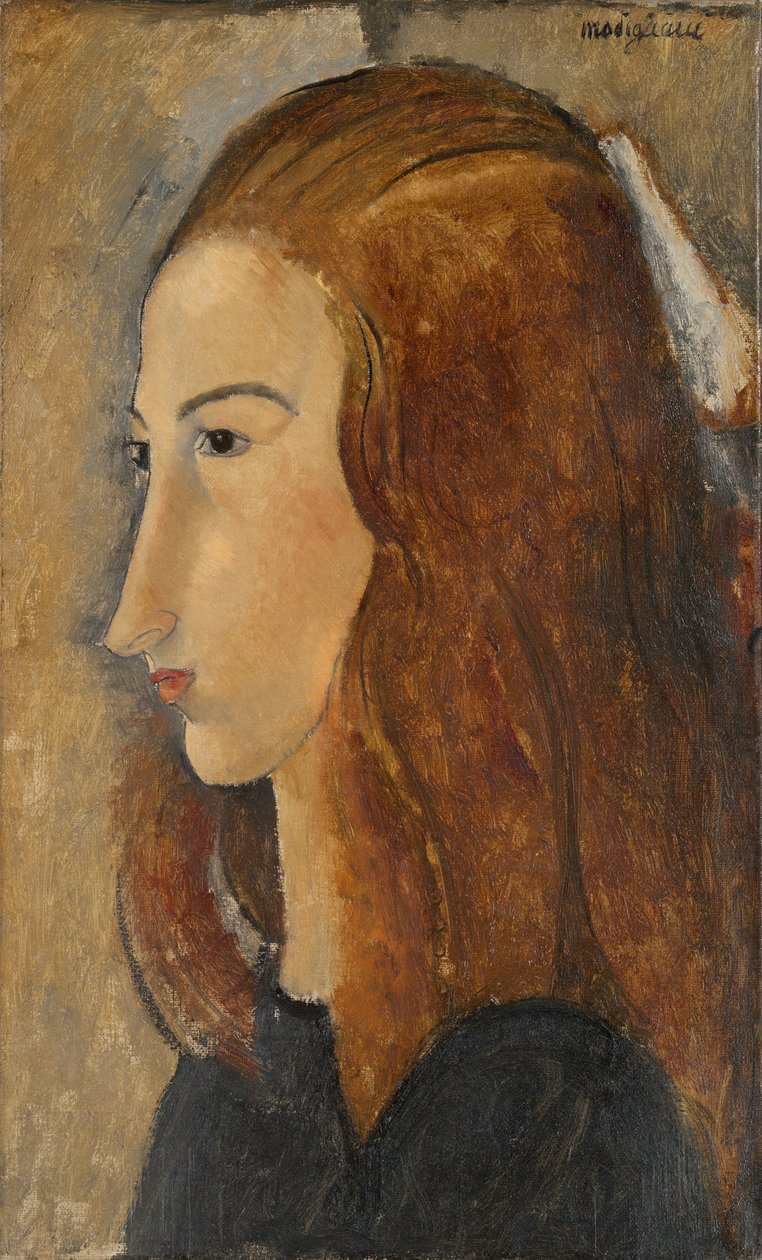 Fiatal nő portréja, 1918 alkotó: Amedeo Modigliani