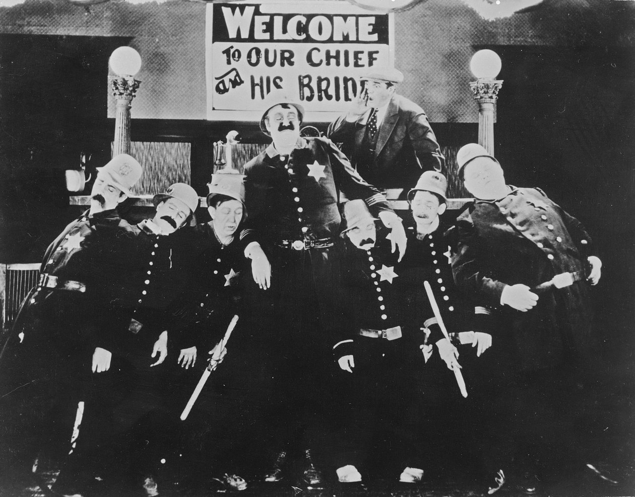 A Keystone Kops, 1915 körül alkotó: American Photographer