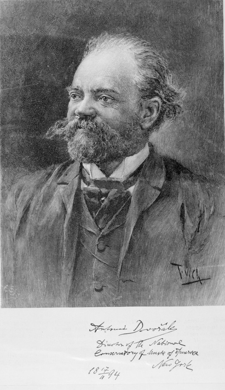 Anton Dvorak, 1894 alkotó: American School