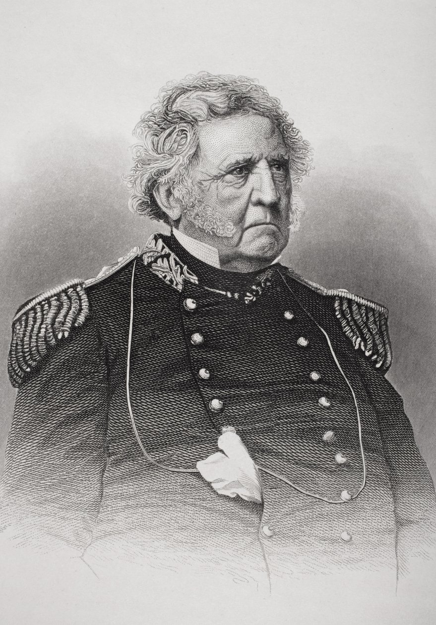 Winfield Scott (1786-1866) portréja alkotó: American School